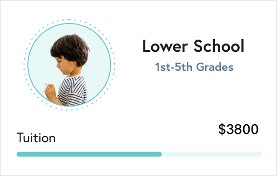 lower school tuition graphic
